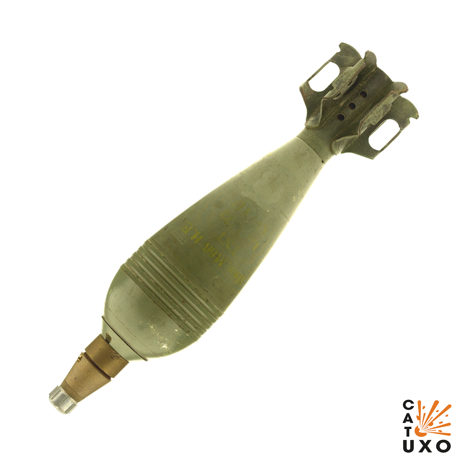 CAT-UXO - 81mm m66 mortar bomb