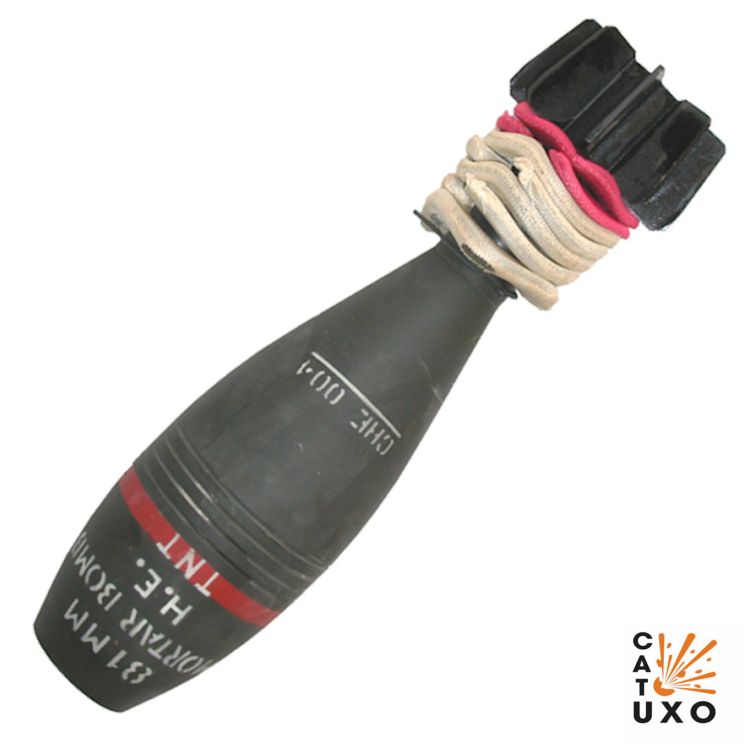 CAT-UXO - 81mm cai mortar bomb