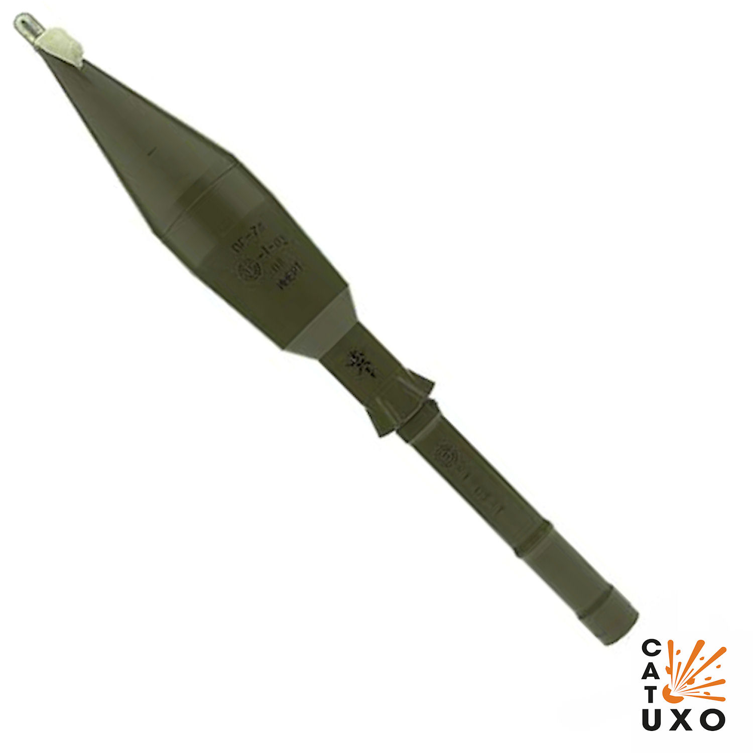 CAT-UXO - 93mm pg 7l rocket