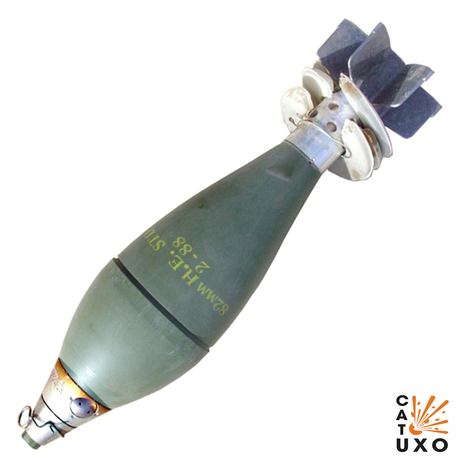 CAT-UXO - 82mm m72 mortar bomb he