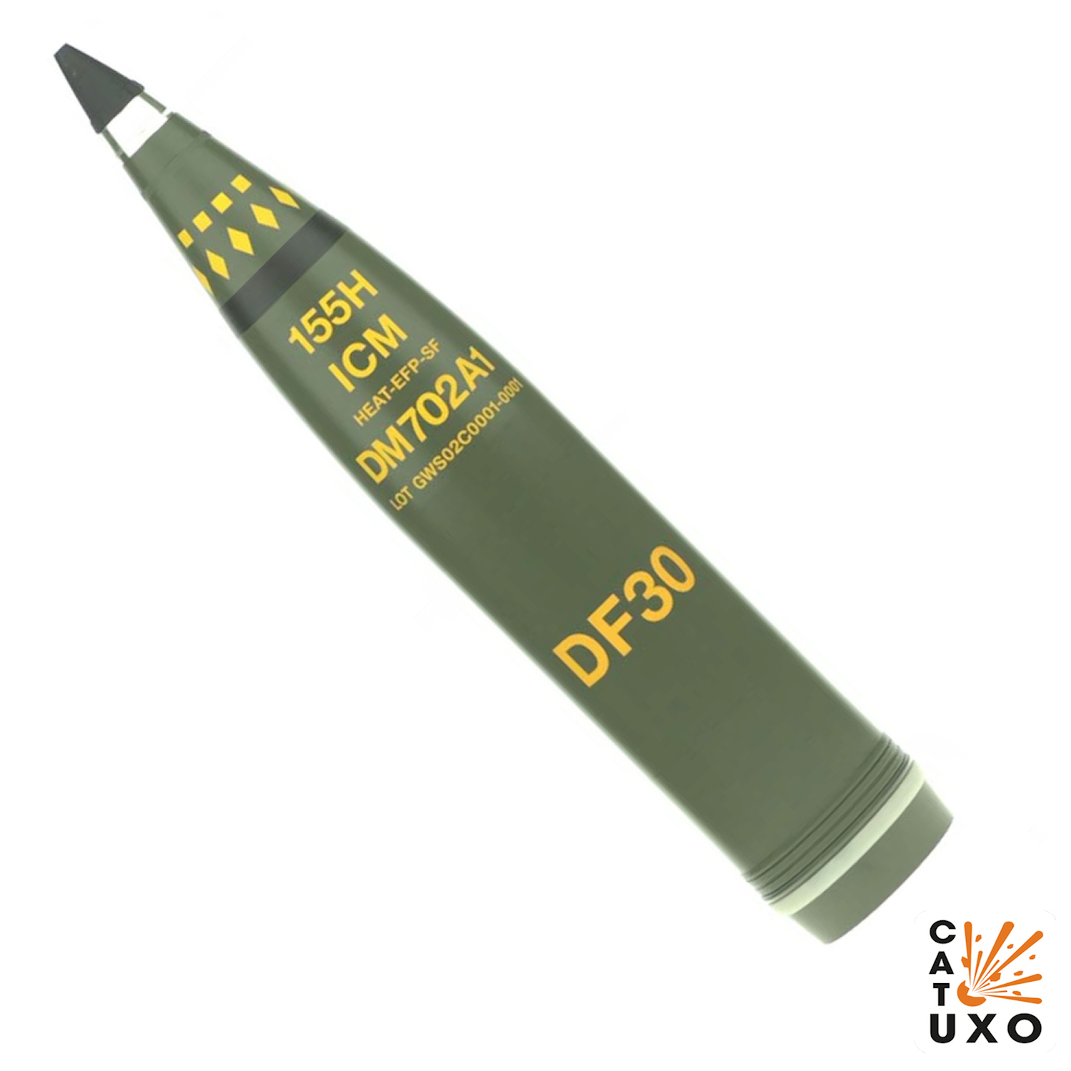 入手困難RFX FUZE M228（アップル型）手榴弾金属製レプリカ安全加工品。 M228 Practice Grenade Fuze - Inert Replica - Inert Products LLC