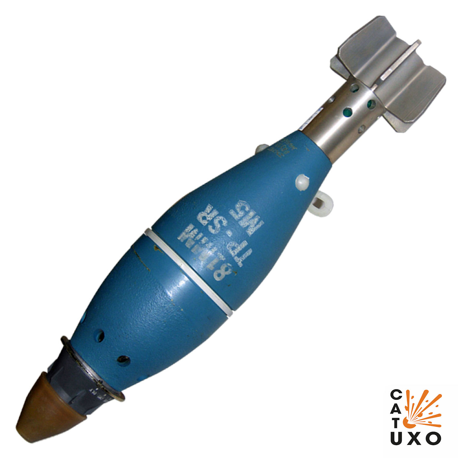 CAT-UXO - 81mm m880 mortar bomb