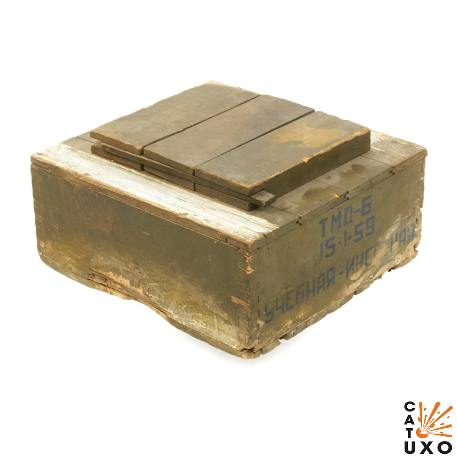 米軍　EXPLOSIVE MINES BOX CAT-UXO - Tmd b landmine