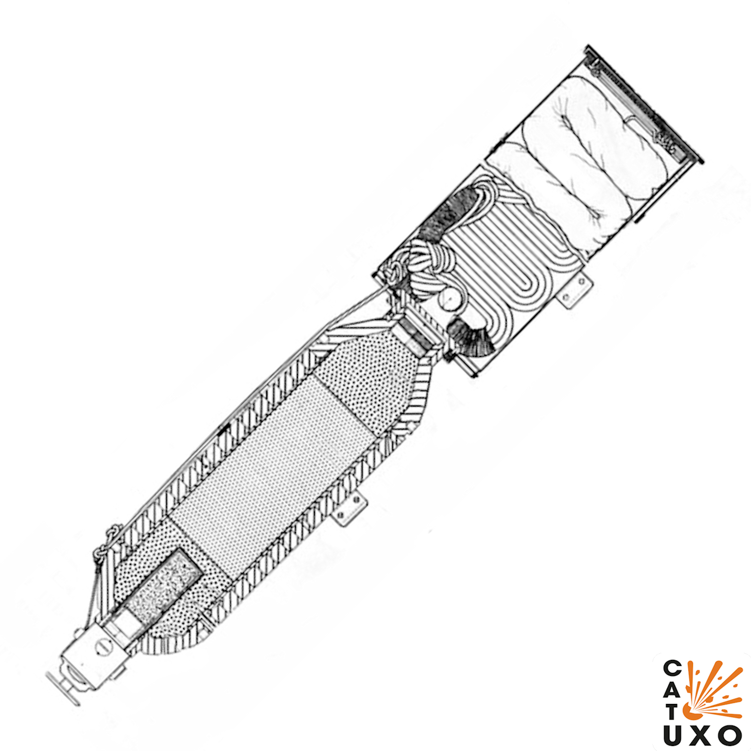 洋楽 B.O.M.B. TESTERS CAT-UXO - An m86 aircraft bomb
