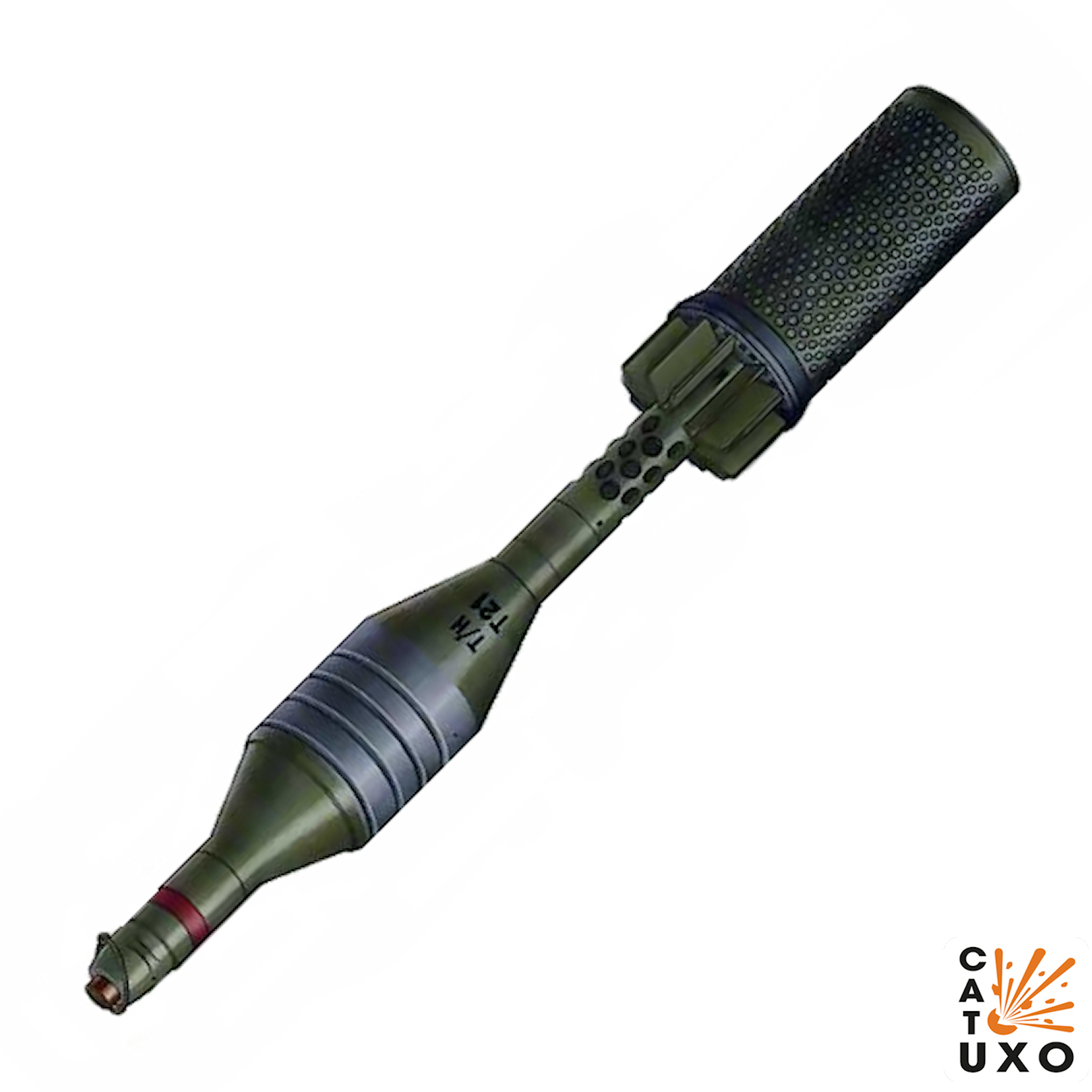CAT-UXO - 85mm t 21 projected grenade
