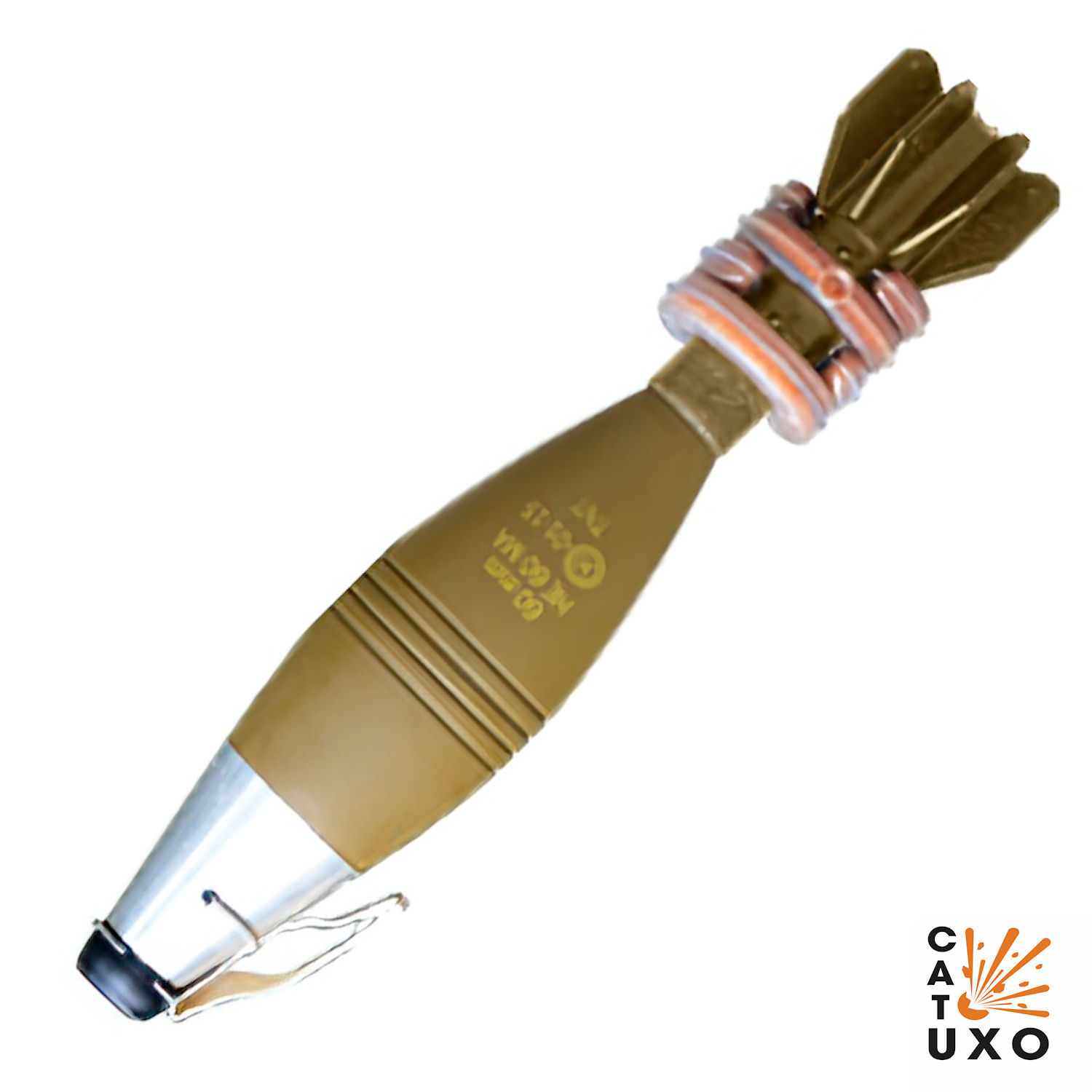 CAT-UXO - 60mm he 60 ma mortar bomb