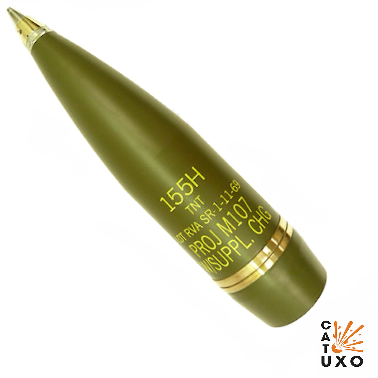 M107 CAT-UXO - 155mm m107 projectile