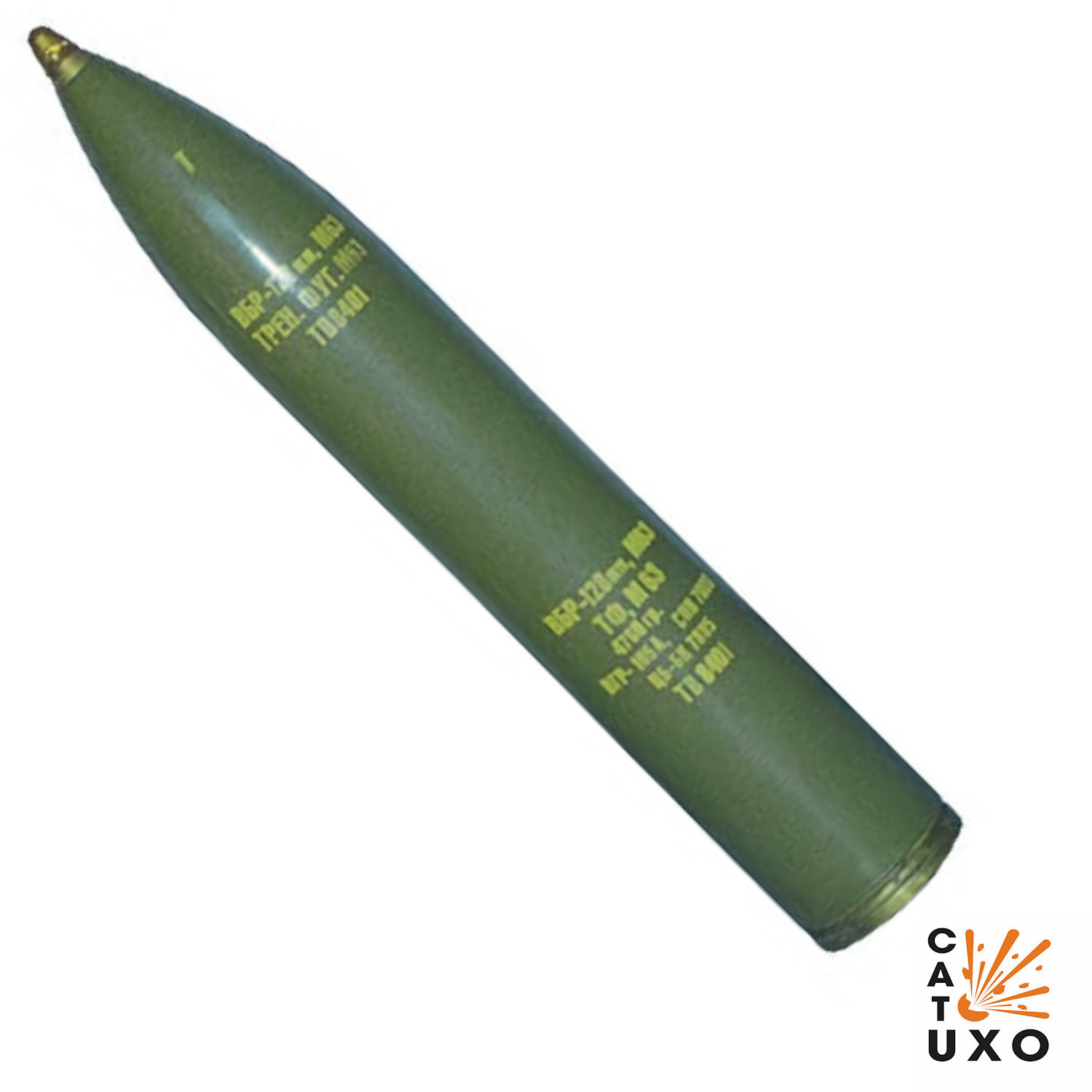 CAT-UXO - 128mm m63 rocket
